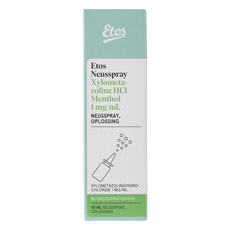 Etos Xylometazoline HCl Menthol 1 MG/ML Neusspray