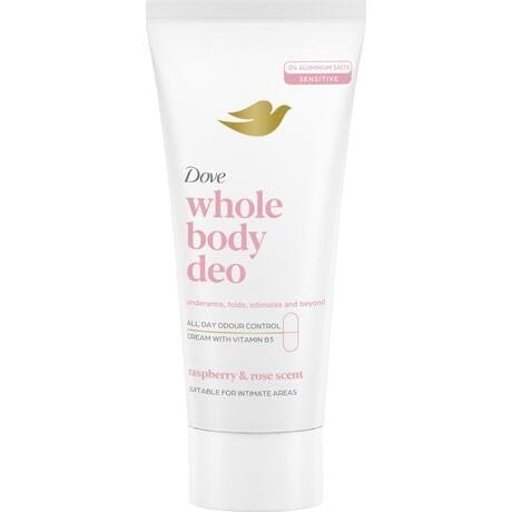 Dove Whole Body Raspberry & Rose Deodorant Cream 75 gram