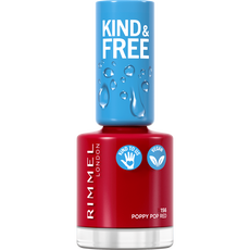 Rimmel Kind & Free Nailpolish 156 Poppy Pop Red