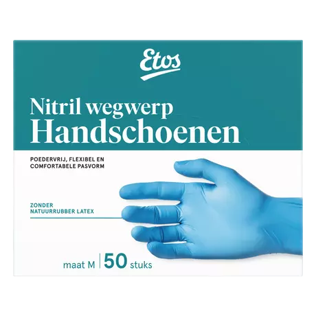 Etos Wegwerphandschoenen M