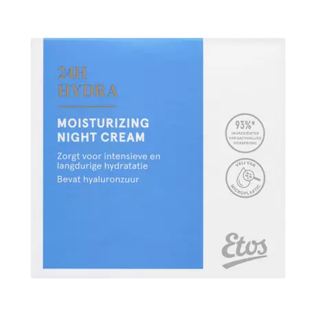 Etos 24h Hydra Moisturizing Night Cream 50 ML