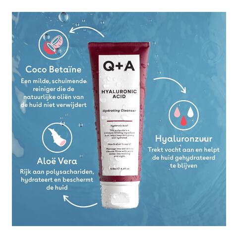 Q+A Hyaluronic Acid Gel Cleanser 125 ML