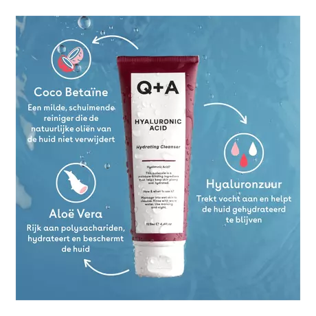 Q+A Hyaluronic Acid Gel Cleanser 125 ML