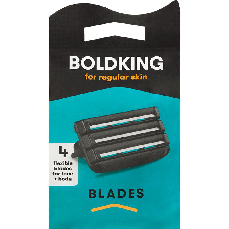 Boldking Normale Huid Navulmesjes 4 stuks