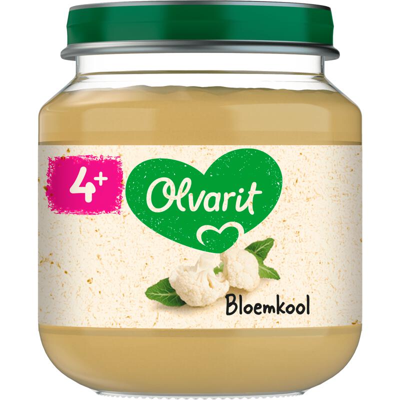 Olvarit Bloemkool 4+ Maanden 125 gram