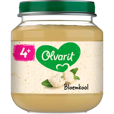 Olvarit Bloemkool 4+ Maanden 125 gram