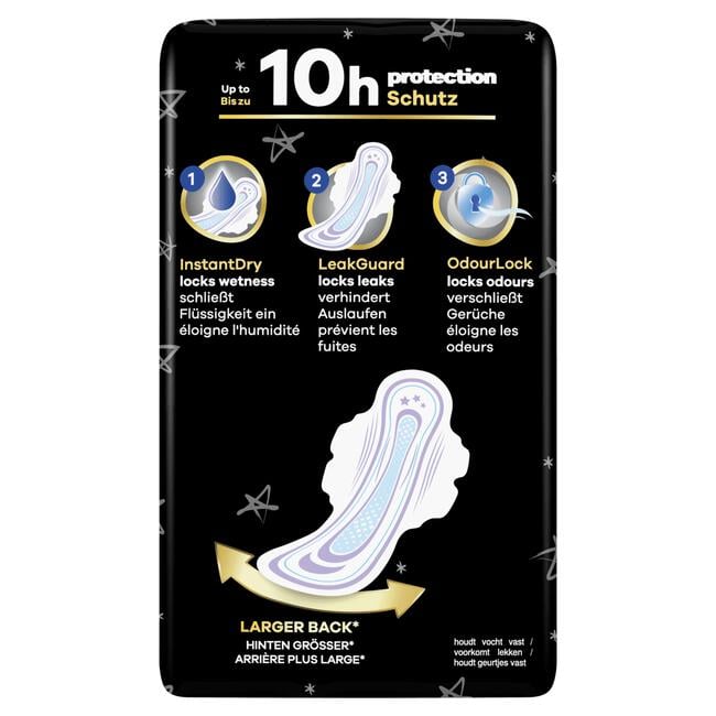 Always Ultra Secure Night Maandverband Met Vleugels 24 Stuks