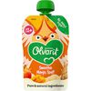 Olvarit Knijpfruit Smoothie Mango Spelt 12+ Maanden 100 gram