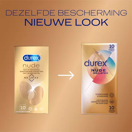 Durex Nude Latexvrij Condooms 10 stuks
