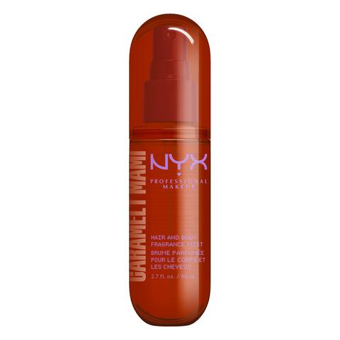 NYX Professional Makeup Hair & Body Fragrance Mist Caramelt Mami 80 ML