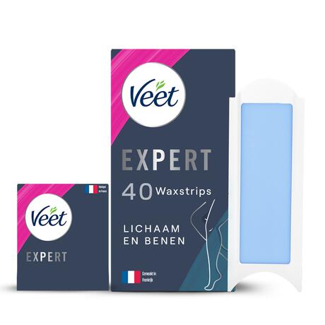 Veet Expert Ontharingsstrips Lichaam & benen Gevoelige Huid 40 stuks