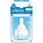 Dr. Brown's Y-Cut Flesspeen Standaard Halsfles (2St)