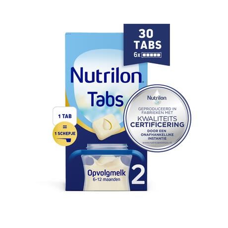Nutrilon 2 Opvolgmelk 6-10 Maanden Tabs 27 gram