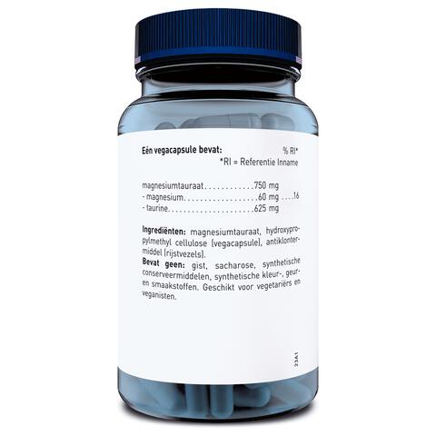Orthica magnesium tauraat 30 vegan caps