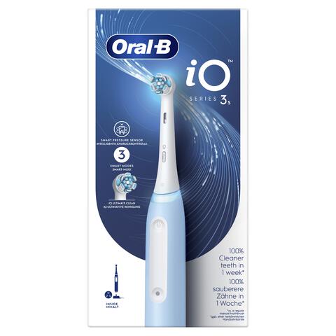 Oral-B iO 3s Blauw Elektrische Tandenborstel 