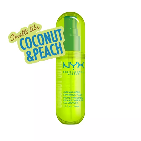 NYX Professional Makeup Hair & Body Fragrance Mist Coconut Cutie 80 ML