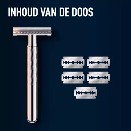King C. Gillette Double Edge Safety Scheersapparaat 