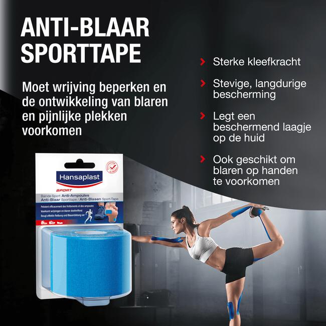 Verstikkend gelijktijdig Ritmisch Hansaplast Sport Anti-Blaar Sporttape 1 EA | Etos