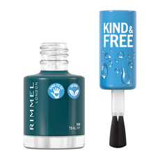 Rimmel Kind & Free Cosmetics Nail Polish Lacquer Teal Ivy 168 8 ML