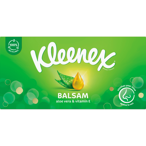 Kleenex Balsam Tissues Box 64 stuks