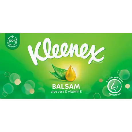 Kleenex Balsam Tissues Box 64 stuks
