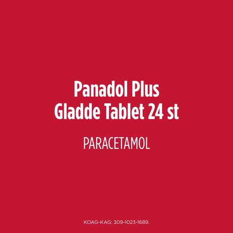 Panadol Plus Paracetemol Filmomhulde Gladde Tabletten 24 stuks