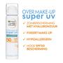Garnier Ambre Solaire Over Make-up Super UV Mist SPF50 met Glycerine, Vitamine E en Hyaluronzuur 75ml