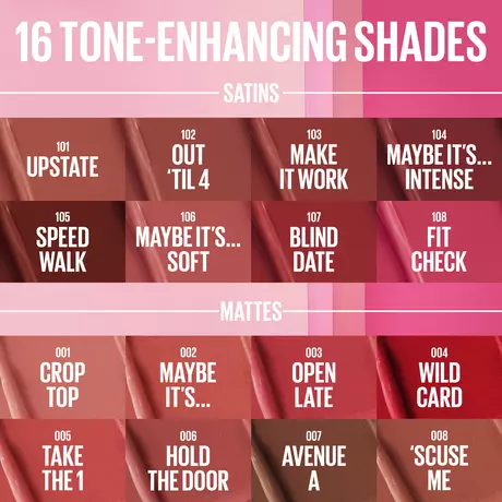Maybelline New York Maybe It's Serum Lipstick 003 Open Late Rood