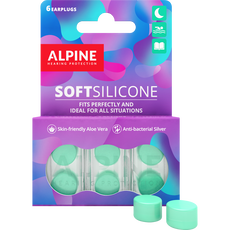 Alpine Silicone Oordoppen Voor Slapen en Zwemmen 3 paar