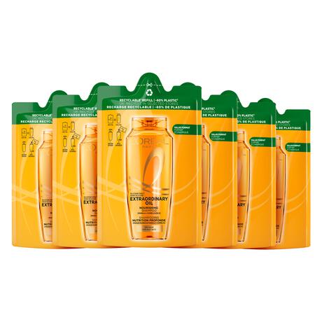 L'Oréal Paris Elvive Refill Extraordinary Oil Shampoo Navulling 250 ML