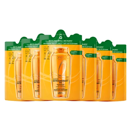 L'Oréal Paris Elvive Refill Extraordinary Oil Shampoo Navulling 250 ML