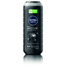 NIVEA MEN Active Clean 3-in-1 Douchegel 500 ML