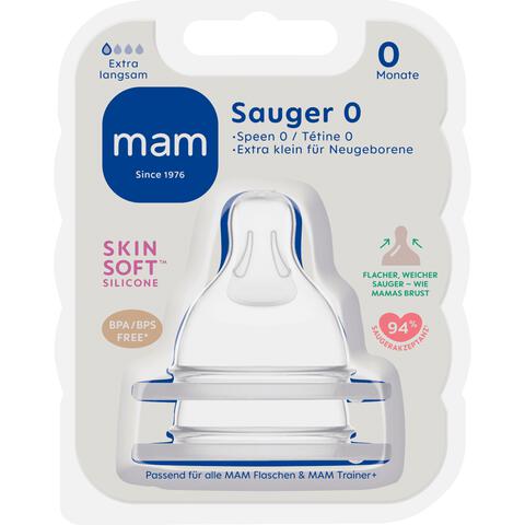 MAM Flesspeen Maat 0 2 stuks