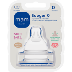 MAM Flesspeen Maat 0 2 stuks