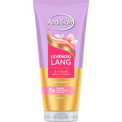Andrélon Levendig Lang 1 Min Masker 180 ML