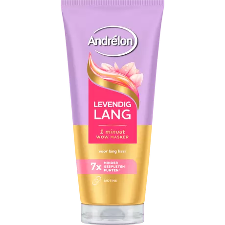 Andrélon Levendig Lang 1 Min Masker 180 ML