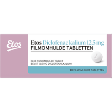 Etos diclofenac kalium tabletten 12,5mg 20st