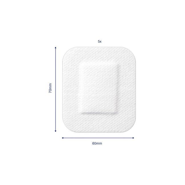 Hansaplast Sensitive XL Eilandpleister 5 stuks