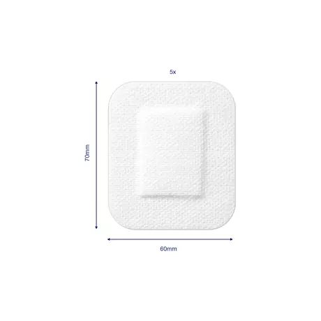 Hansaplast Sensitive XL Eilandpleister 5 stuks