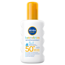 NIVEA SUN Kids Zonnebrand Protect & Sensitive Zonnespray SPF50+ 200 ML