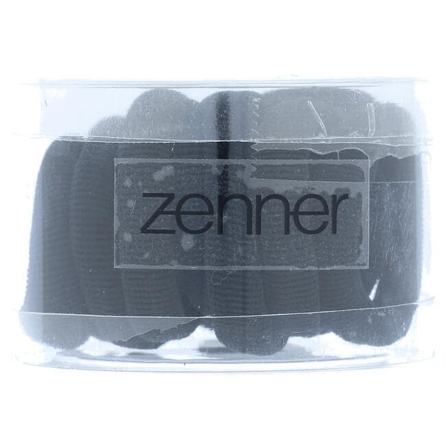 Zenner Box haarelastieken zwart 12X