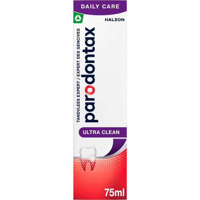 Parodontax Ultra Clean Dagelijkse Tandpasta Tegen Bloedend Tandvlees 75 ML