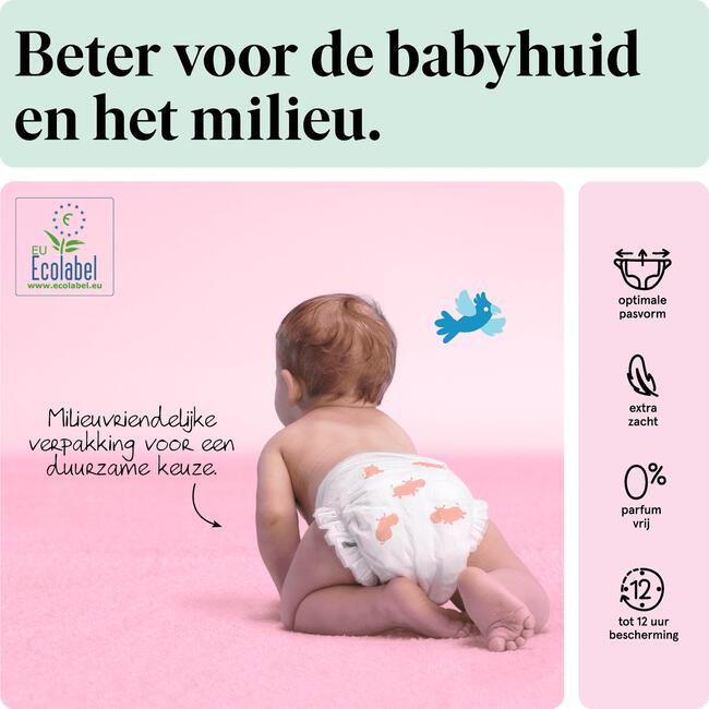 Etos Luiers Mini Maat 2 4-8 kg Mid Pack 48 stuks