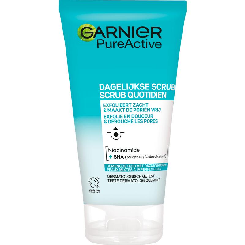 Garnier PureActive Dagelijkse Scrub - 150 ml