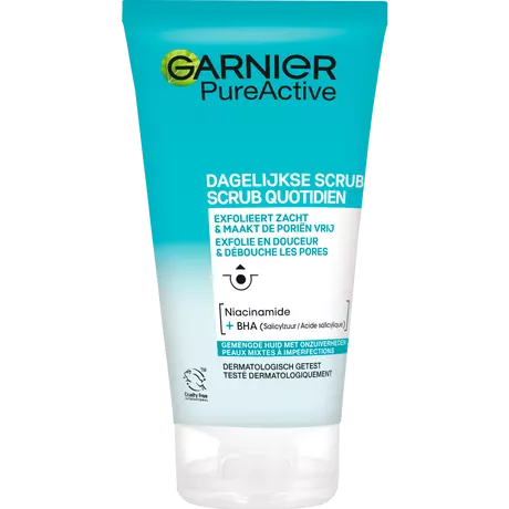 Garnier PureActive Dagelijkse Scrub - 150 ml