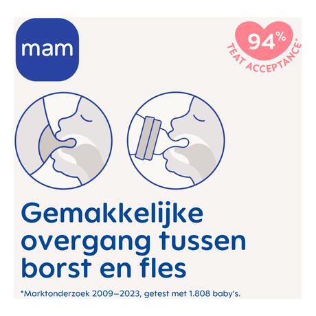 MAM Baby Flesspeen Maat 2 2 stuks
