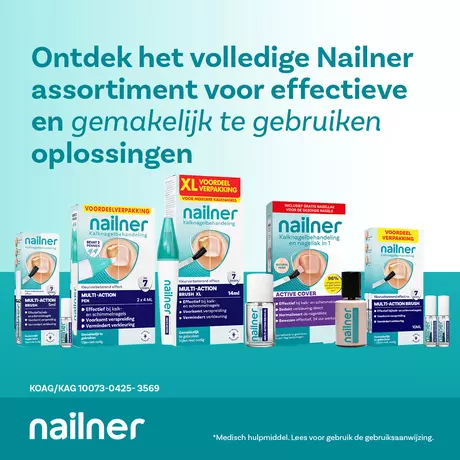 Nailner Kalknagelkwastje Multi-Action 10 ML
