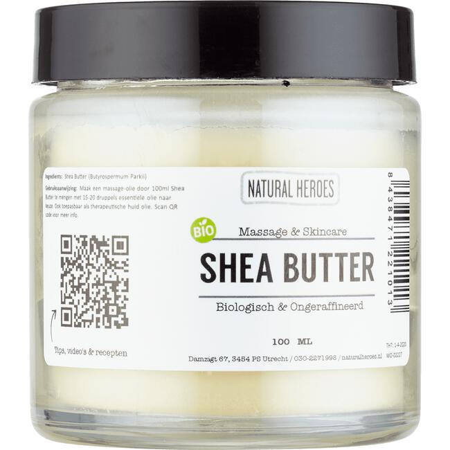 nevel vezel Zending Natural Heroes Draag Olie Shea Butter 100 ML | Etos