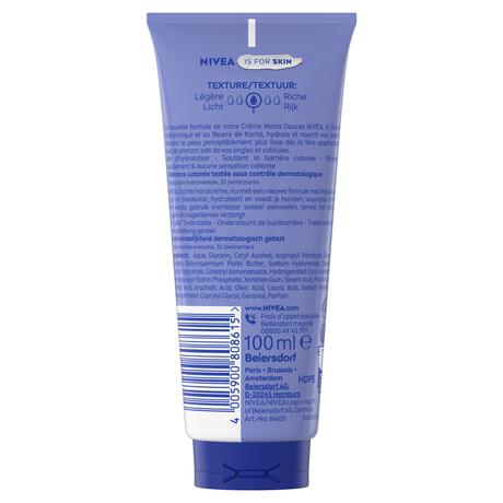 NIVEA Smooth Hands & Nail Care Handcrème 100 ML