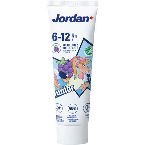 Jordan Junior 6-12 Jaar Tandpasta 75 ML